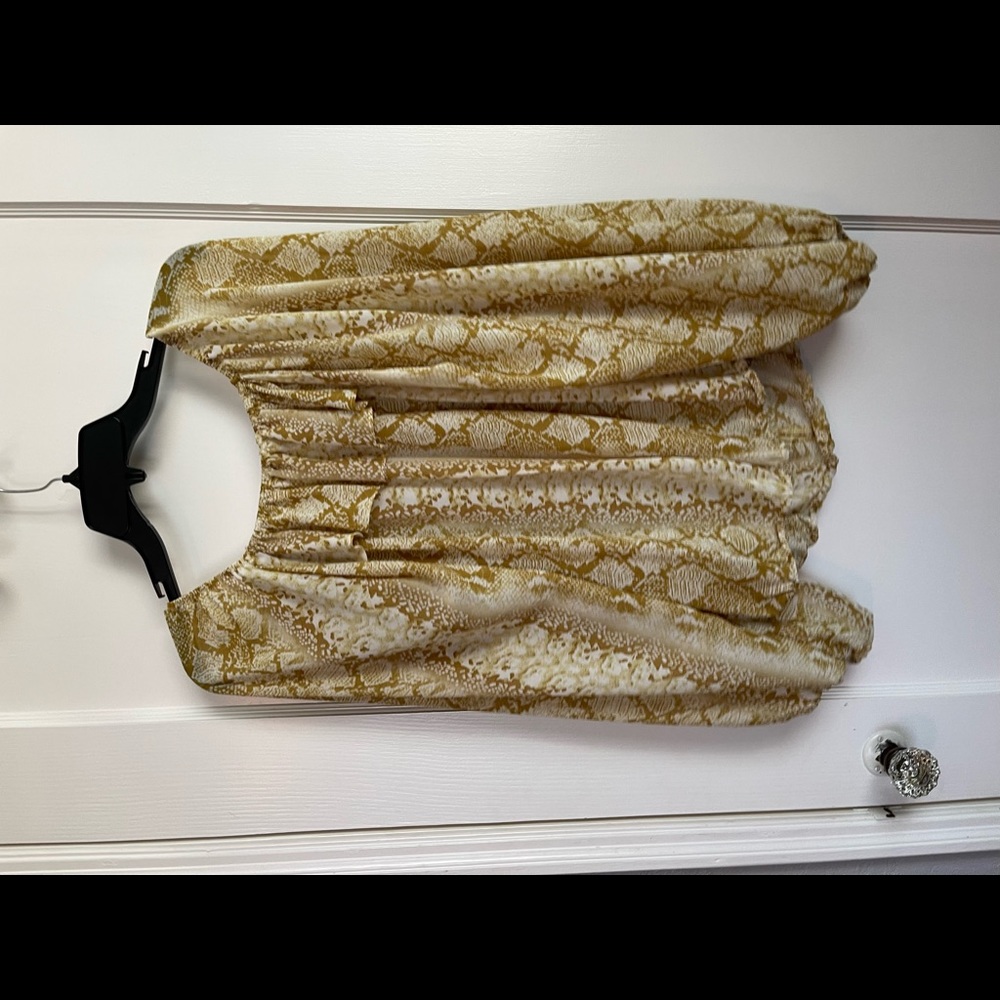 Snake Patterned Blouse - image 2